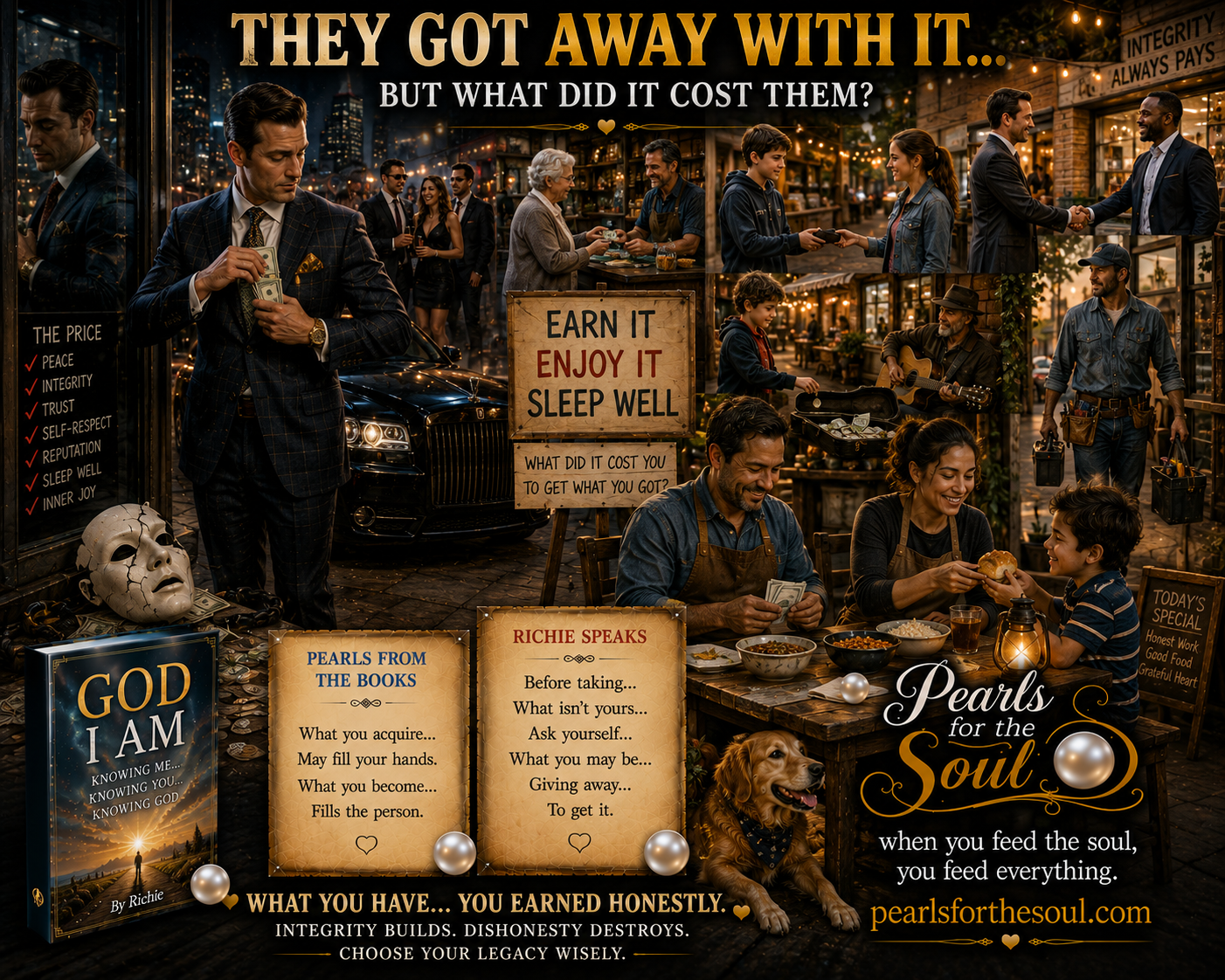PEOPLE WHO LIE, CHEAT OR STEAL…SERVE A PURPOSE