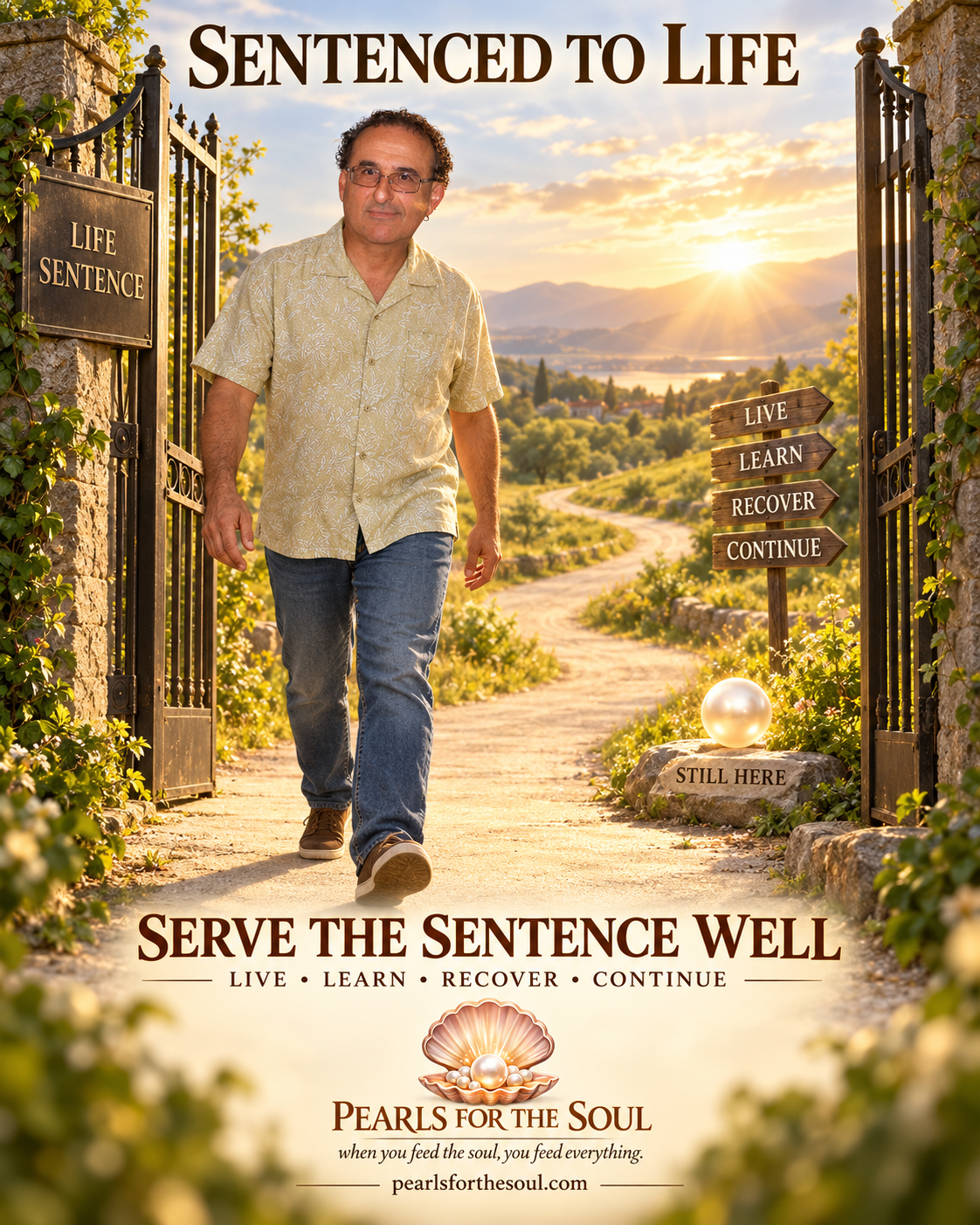 YOU ARE SENTENCED TO LIFE ON EARTH…TIME OFF FOR GOOD BEHAVIOR AVAILABLE