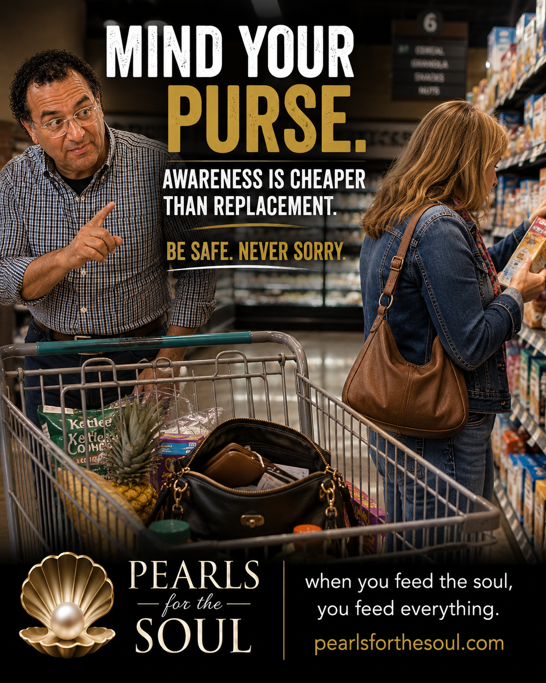 LADIES… MIND YOUR PURSES, PLEASE