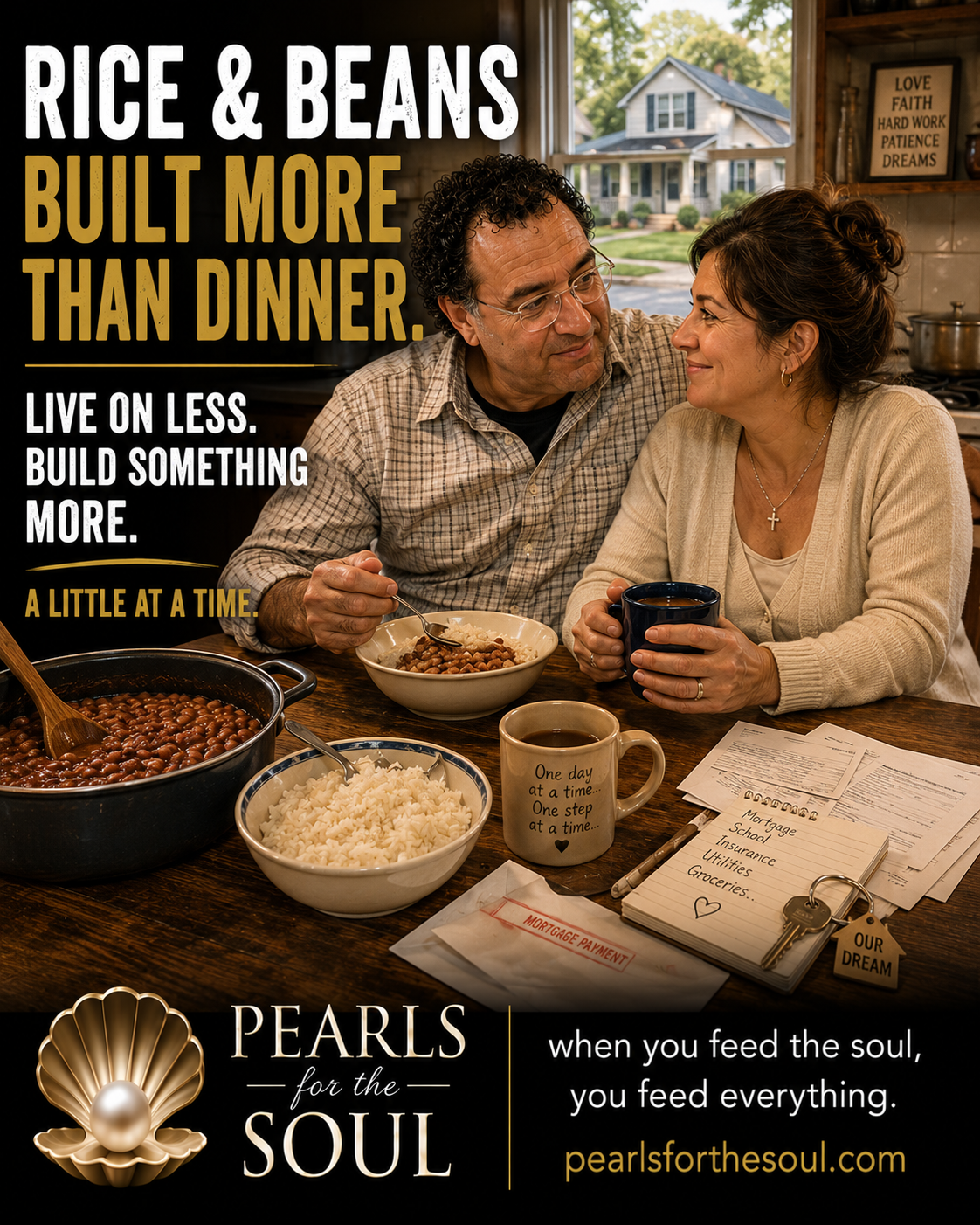 WITH BEANS AND RICE… YOU CAN RULE YOUR WORLD-I DID