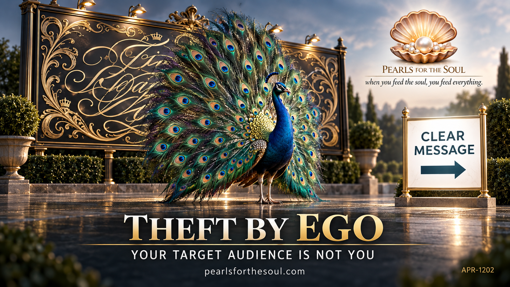 THEFT BY EGO—WHEN VANITY STEALS YOUR MESSAGE