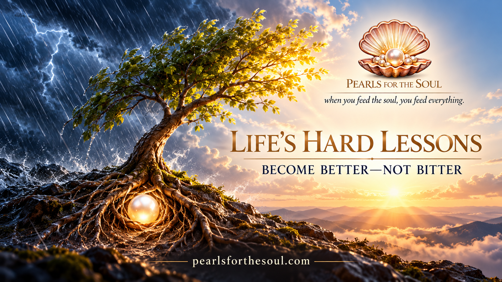 LIFE’S HARD LESSONS—USE THEM TO BETTER YOURSELF