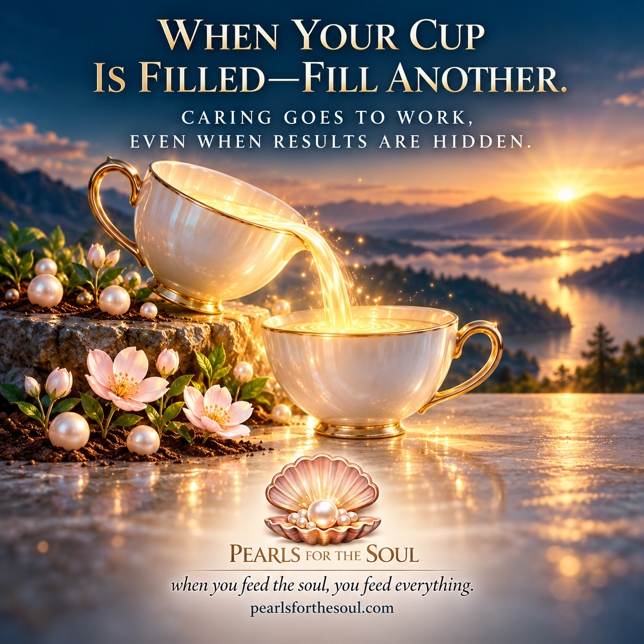 ALL OF US NEED CARING & HELP… GIVE IT OUT TO GET IT