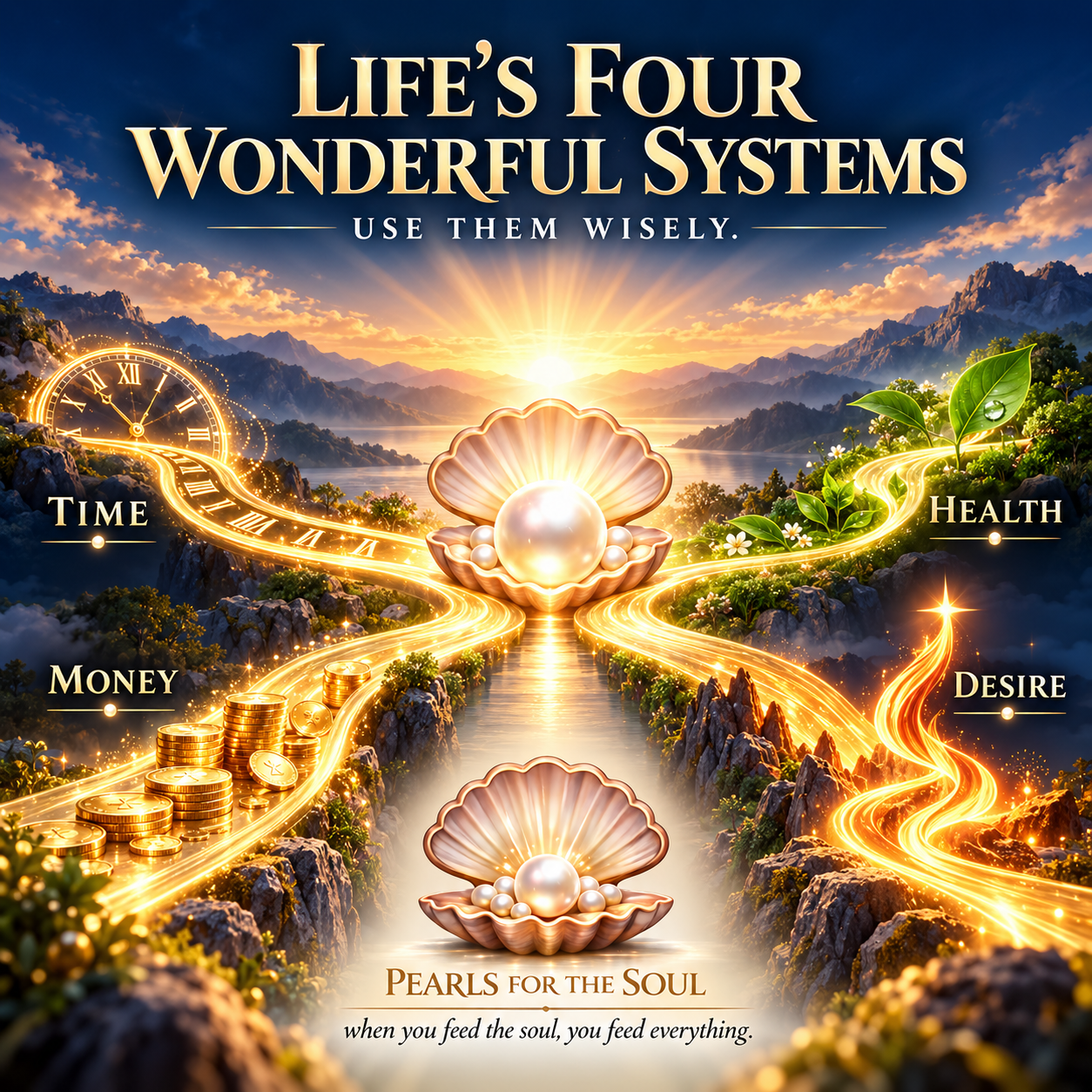 LIFE’S FOUR WONDERFUL SUCCESS SYSTEMS WILL HELP YOU TRAVEL WELL
