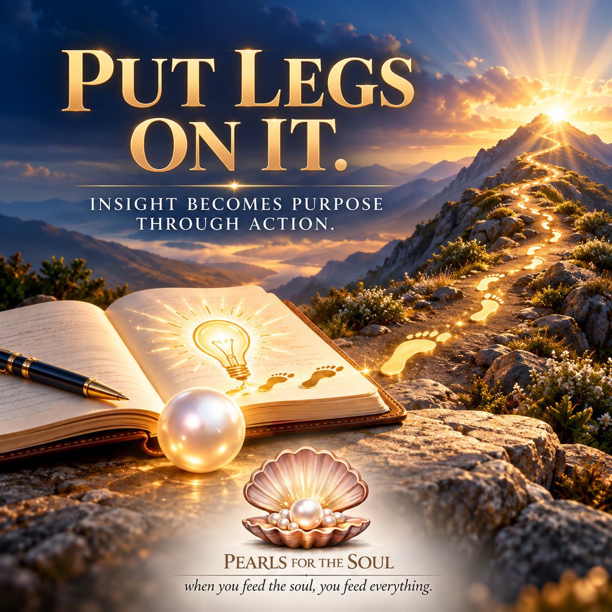 WE ARE GIVEN WHAT TO DO VIA INNER PROMPTS NOW PUT LEGS ON THOSE!