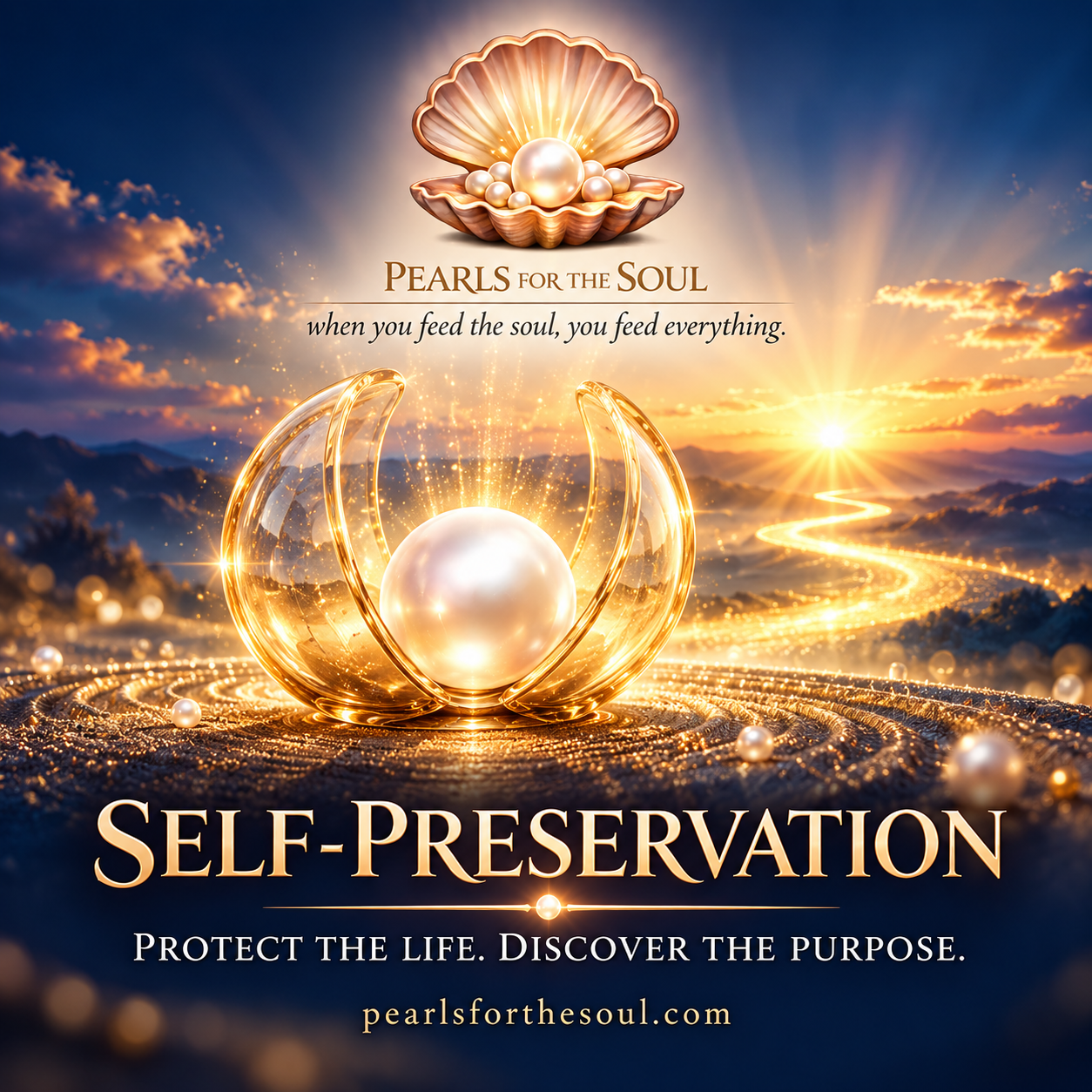 SELF-PRESERVATION? ITS PURPOSE IS TO KEEP YOU ALIVE UNTIL YOU LEARN