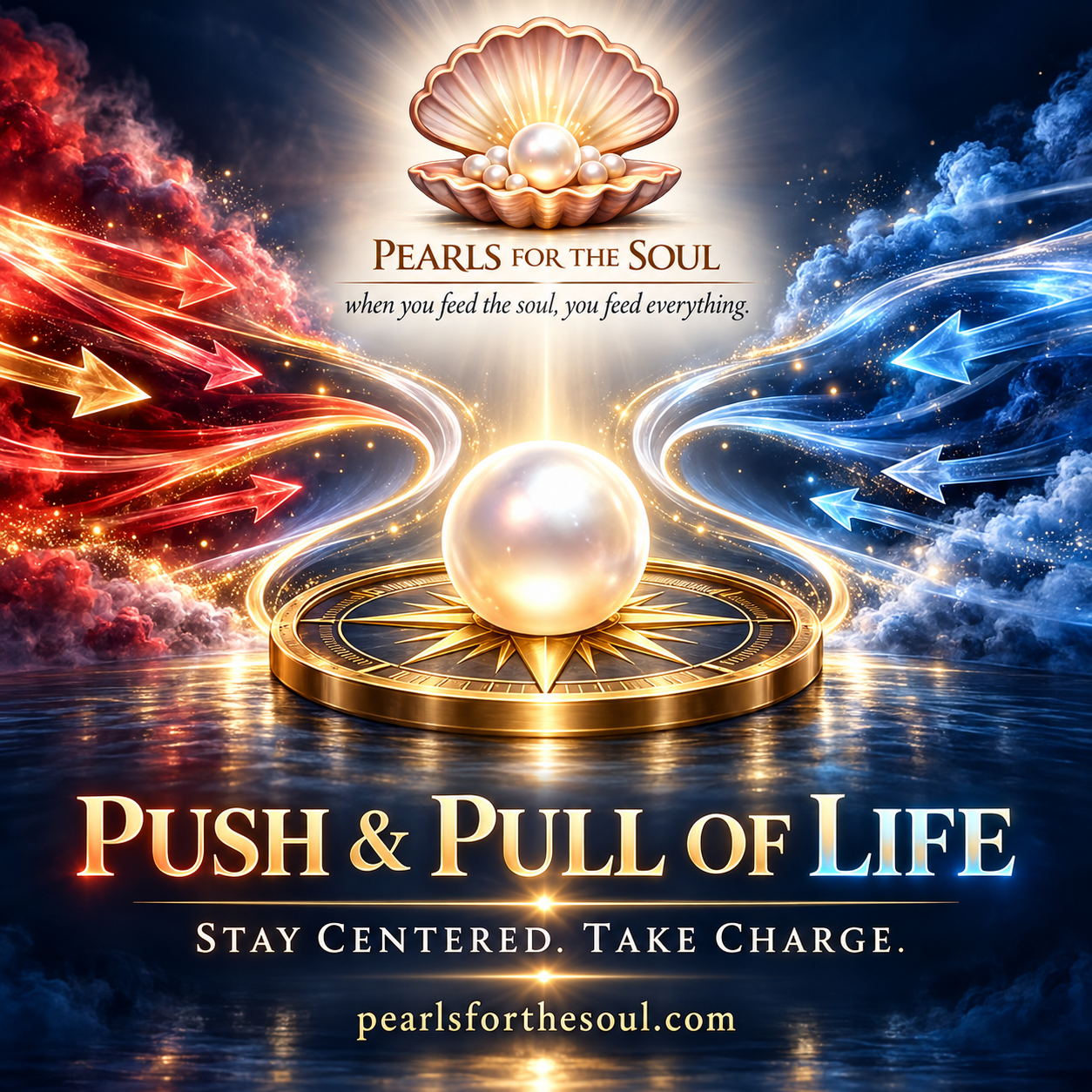 THE PUSH & PULL OF LIFE EXISTS BUT YOU HAVE THE FINAL CHOICE