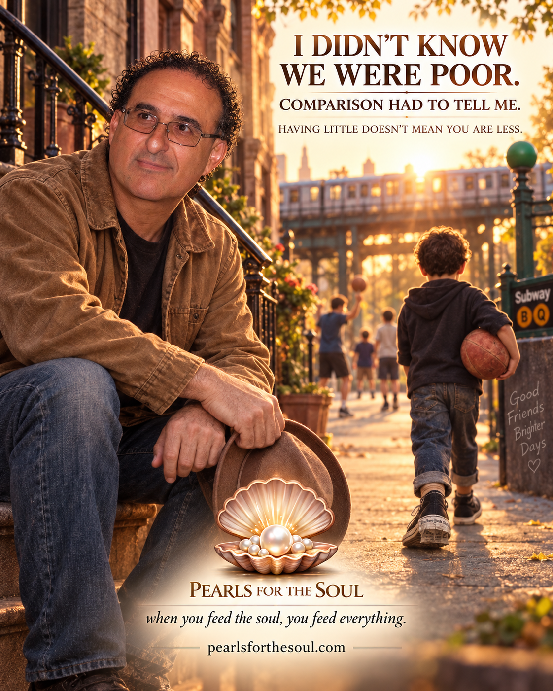I DIDN’T KNOW WE WERE POOR… IT WAS POINTED OUT
