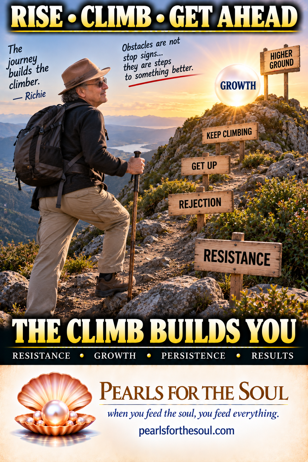 WANTING TO RISE, CLIMB AND GET AHEAD…THAT’S IN ALL OF US